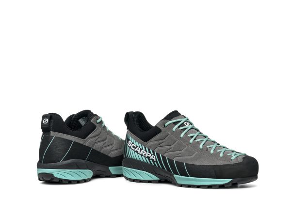Scarpa Mescalito Gore-Tex Wmn Midgray Aqua Panfofi Approach Femei - imagine 7