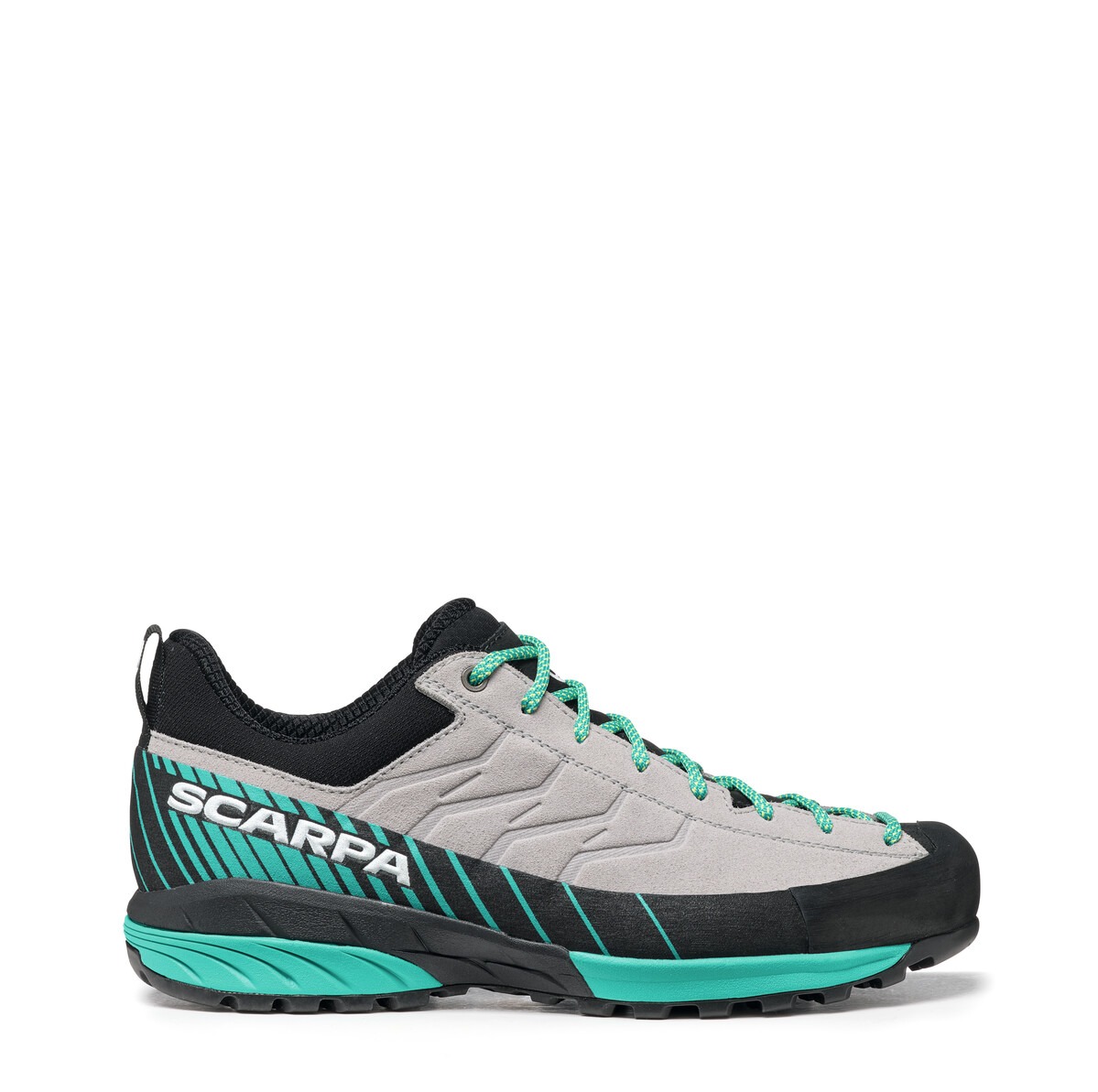 Scarpa Mescalito Wmn Gray Tropical Green Pantofi Approach Femei - imagine 3
