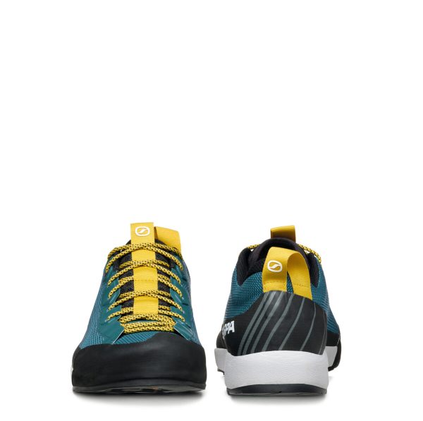 Scarpa Gecko Lt Petrol Mustard Pantofi Approach Barbati - imagine 3