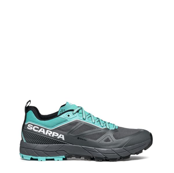 Scarpa Rapid Gore-Tex Wmn Anthracite Turquoise Pantofi Approach Femei - imagine 2