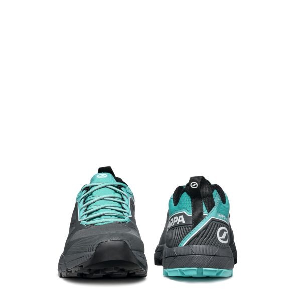 Scarpa Rapid Gore-Tex Wmn Anthracite Turquoise Pantofi Approach Femei - imagine 4