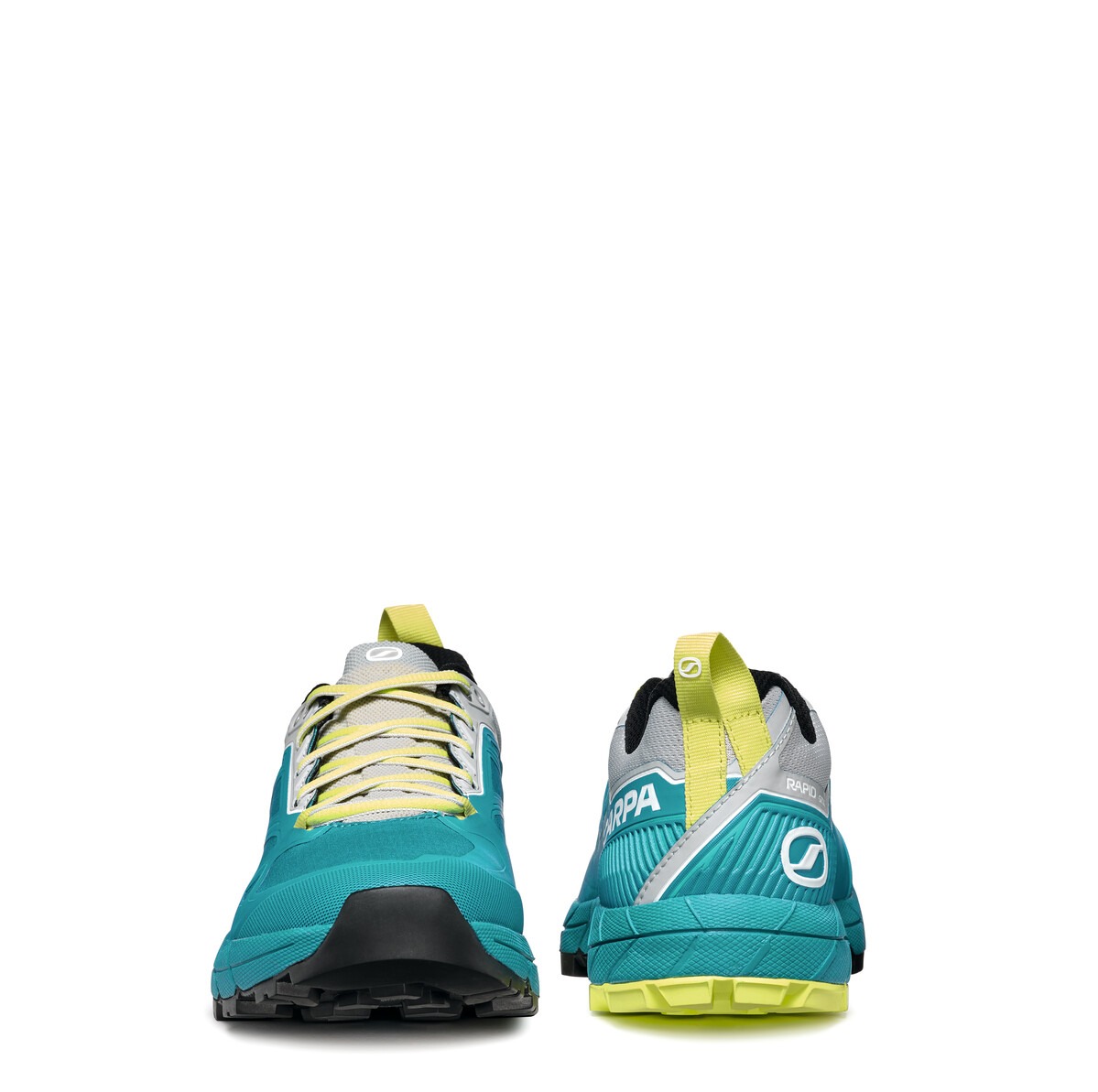 Scarpa Rapid Gore-Tex Wmn Blue Bay Sunny Lime Pantofi Approach Femei - imagine 5