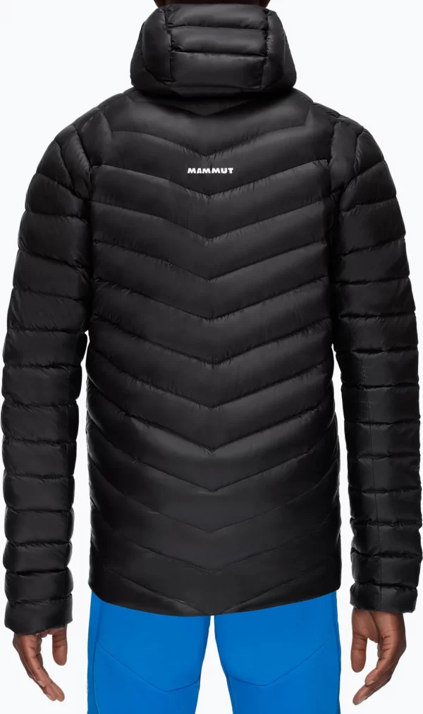 Mammut Broad Peak In Hooded Black White Geaca Puf Alpinism Barbati - imagine 3