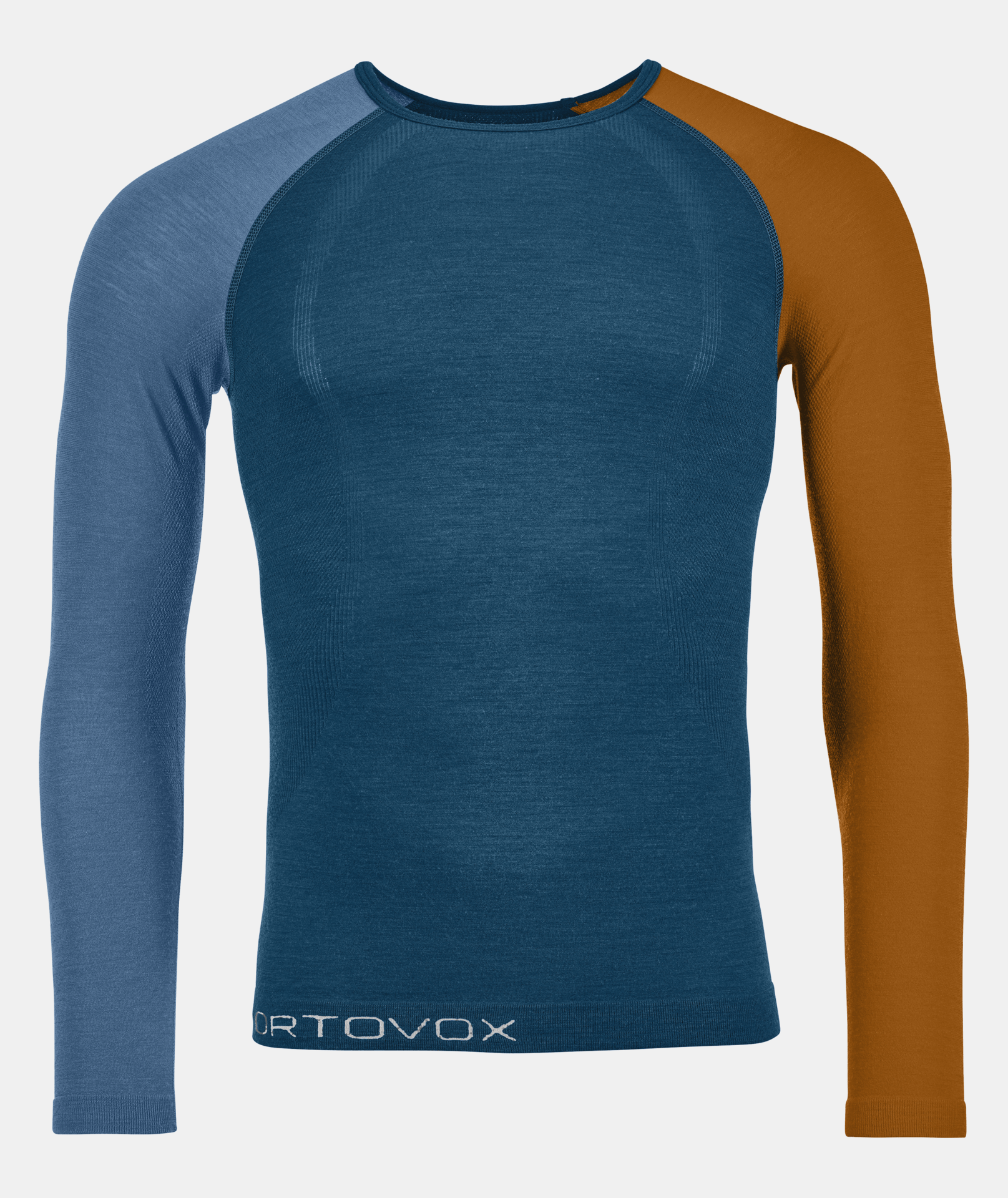 Ortovox 120 Competition Light Petrol Blue Bluza de Corp Merino Multisport Barbati