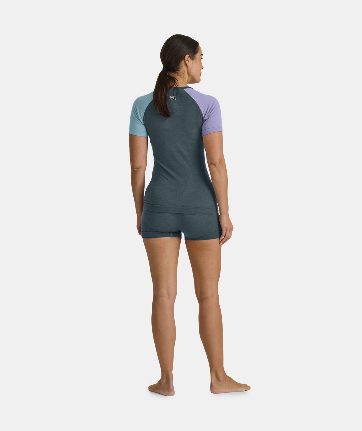 Ortovox 120 Competition Light Petrol Blue Boxeri Merino Multisport Femei - imagine 4