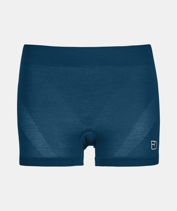 Ortovox 120 Competition Light Petrol Blue Boxeri Merino Multisport Femei