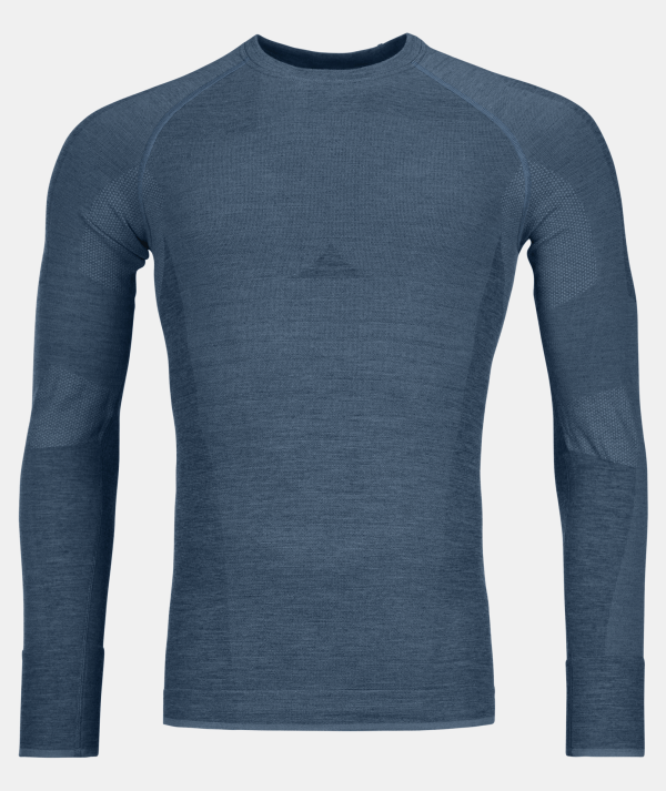 Ortovox 230 Competition Petrol Blue Bluza de Corp Merino Multisport Barbati