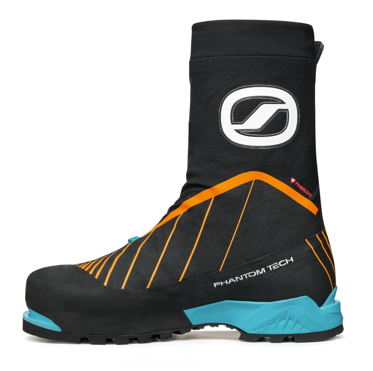 Scarpa Phantom Tech Hd Black Bright Orange Bocanci Alpinism Barbati - imagine 5