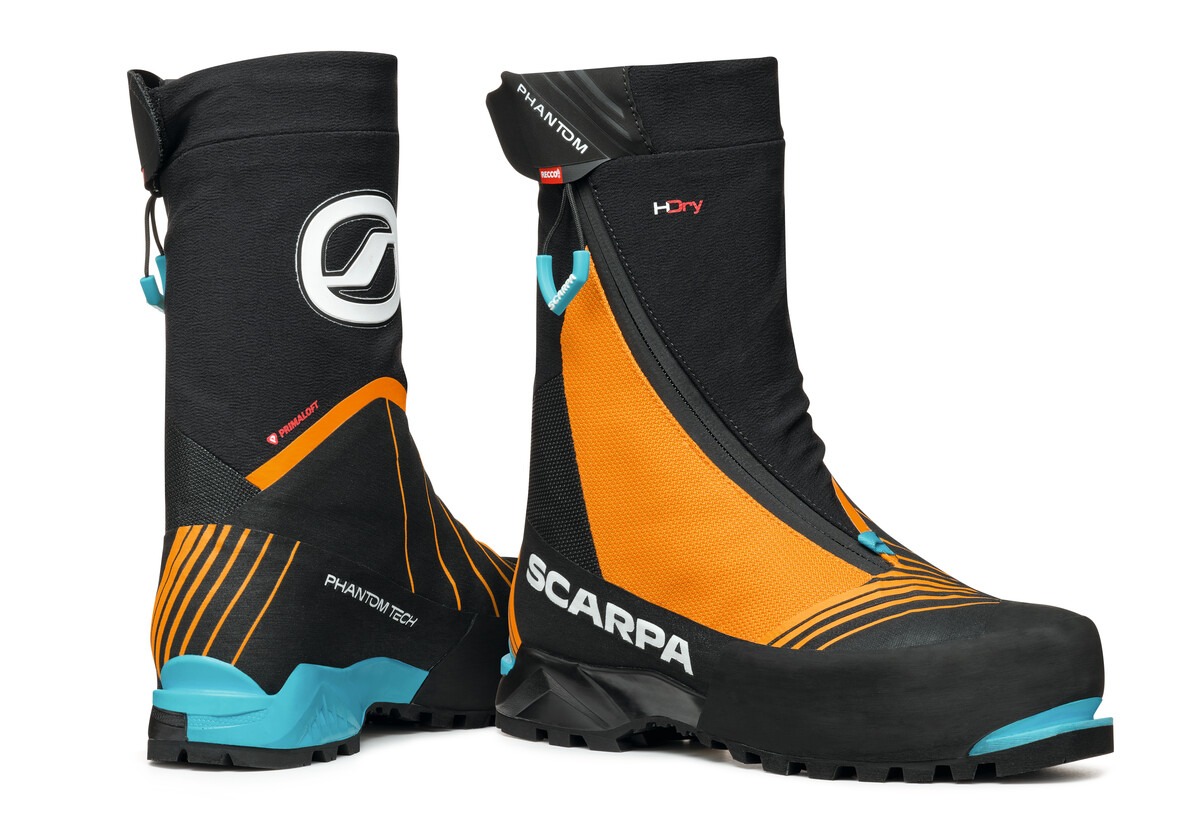 Scarpa Phantom Tech Hd Black Bright Orange Bocanci Alpinism Barbati - imagine 9