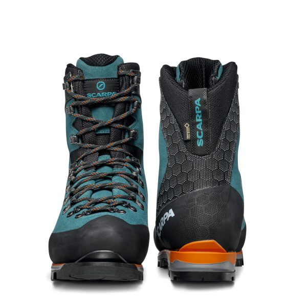 Scarpa Mont Blanc Gore-Tex Lake Blue Bocanci Alpinism Barbati - imagine 4