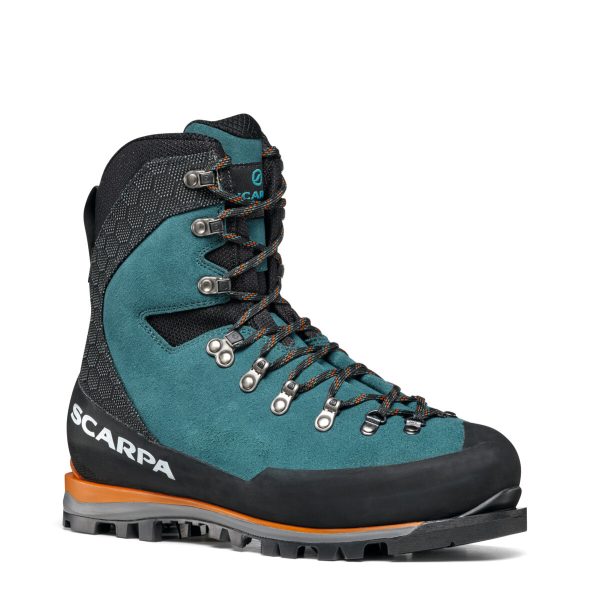Scarpa Mont Blanc Gore-Tex Lake Blue Bocanci Alpinism Barbati