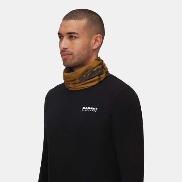 Mammut Neckgaiter Black Cheetah Neck Tube Unisex - imagine 2