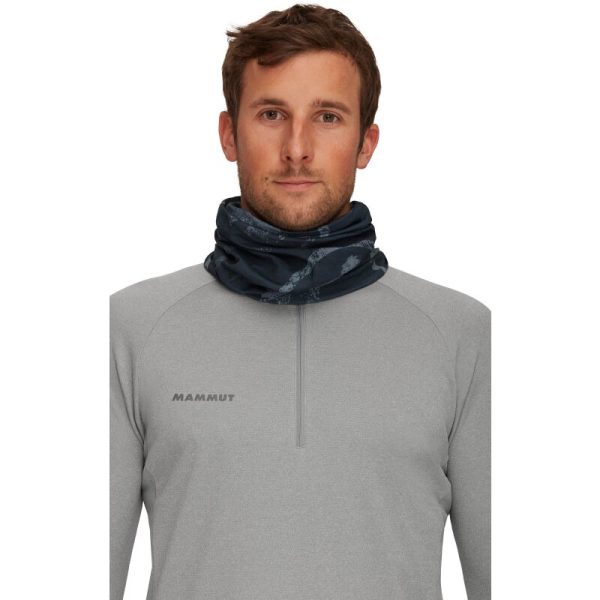 Mammut Neckgaiter Black Phantom Neck Tube Unisex - imagine 4