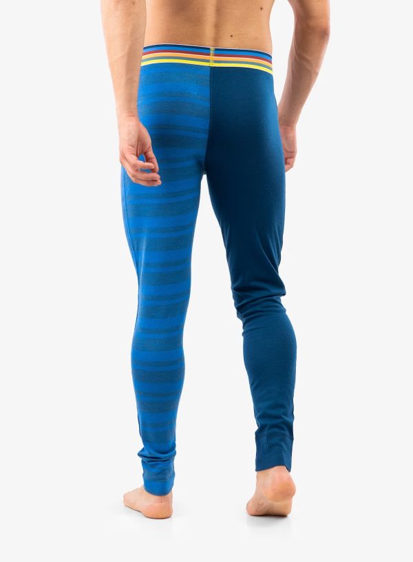 Ortovox 185 Rock'n'Wool Just Blue Pantaloni de Corp Merino Multisport Barbati - imagine 3
