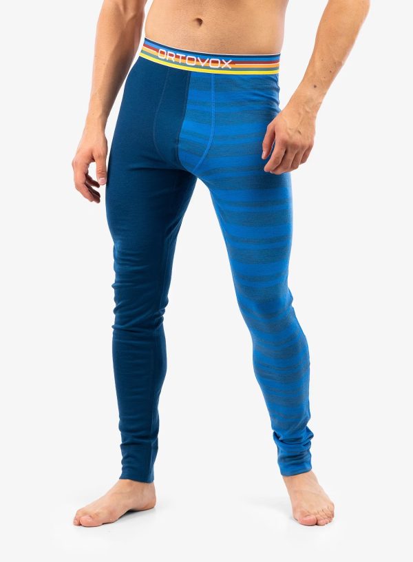 Ortovox 185 Rock'n'Wool Just Blue Pantaloni de Corp Merino Multisport Barbati