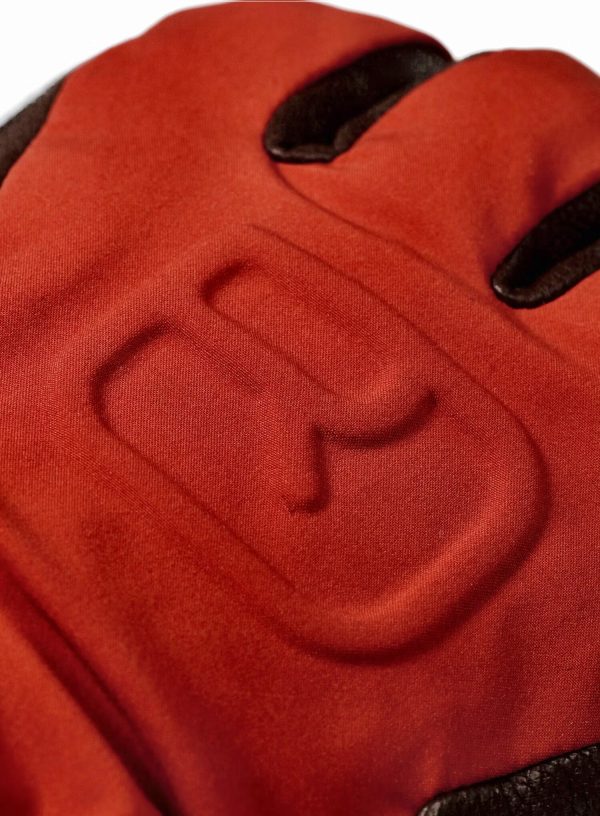 Ortovox Merino Freeride Clay Orange Manusi Ski Barbati - imagine 4