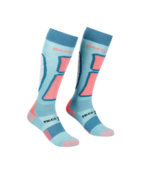 Ortovox Rock'n'Wool Petrol Blue Sosete Ski Femei