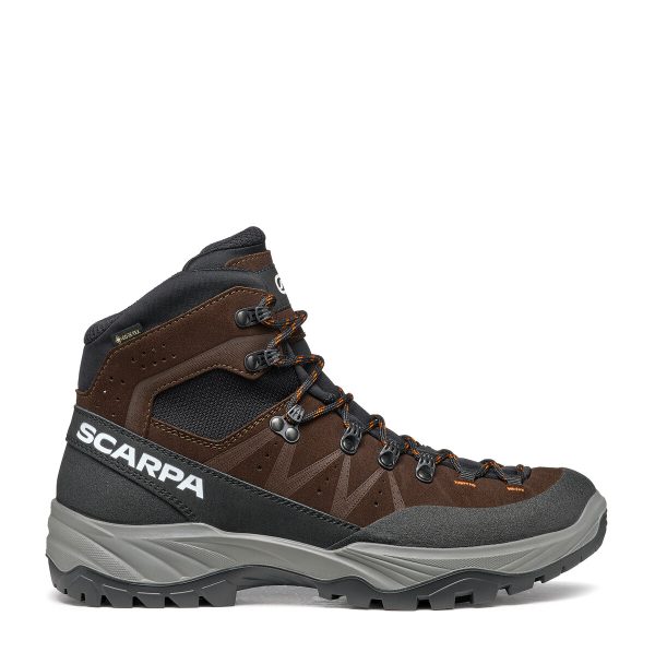 Scarpa Boreas Gore-Tex Mud Orange Ghete Drumetie Barbati - imagine 2