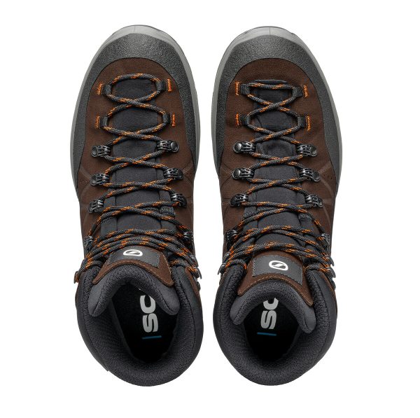 Scarpa Boreas Gore-Tex Mud Orange Ghete Drumetie Barbati - imagine 5