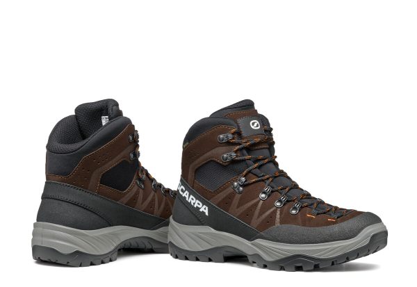 Scarpa Boreas Gore-Tex Mud Orange Ghete Drumetie Barbati - imagine 6