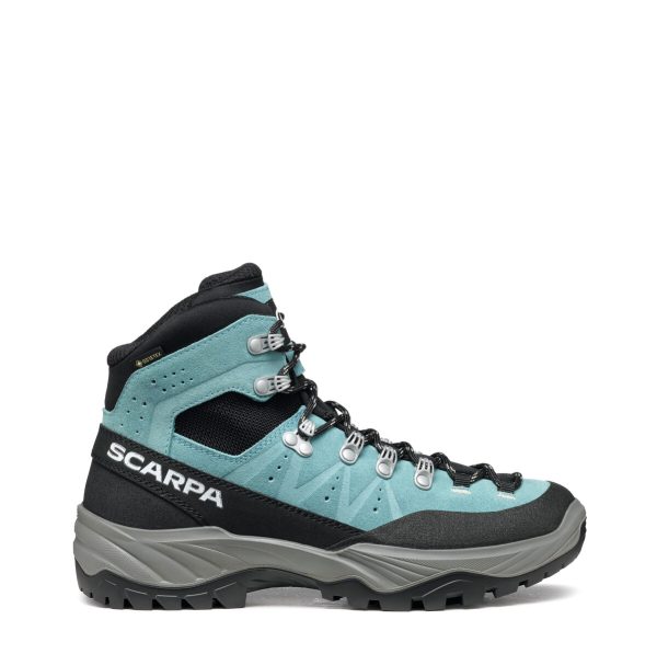 Scarpa Boreas Gore-Tex Wmn Aqua Light Gray Ghete Drumetie Femei - imagine 2