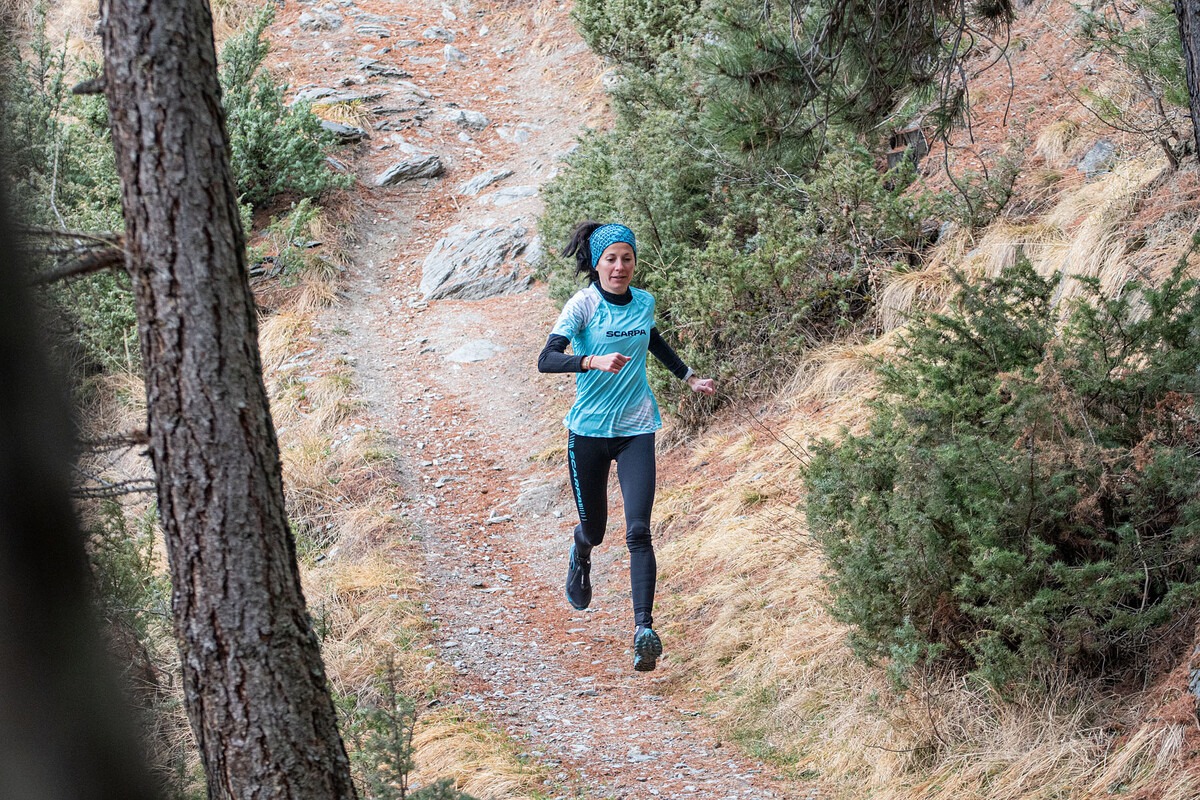 Scarpa Ribelle Run Kalibra G Black Azure Pantofi Alergare Montana Femei - imagine 9