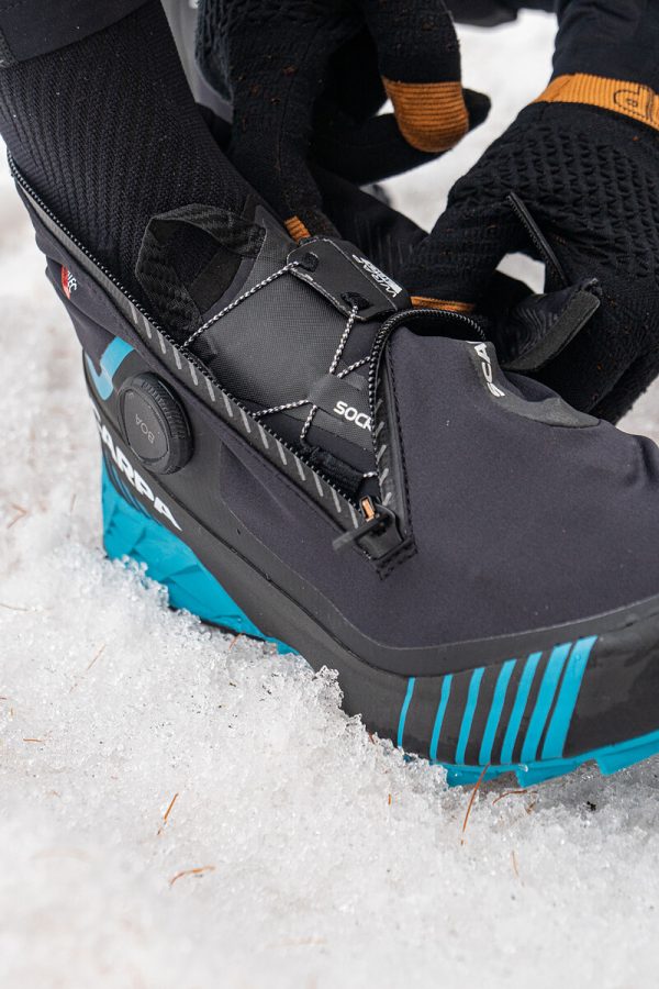 Scarpa Ribelle Run Kalibra G Black Azure Pantofi Alergare Montana Barbati - imagine 11