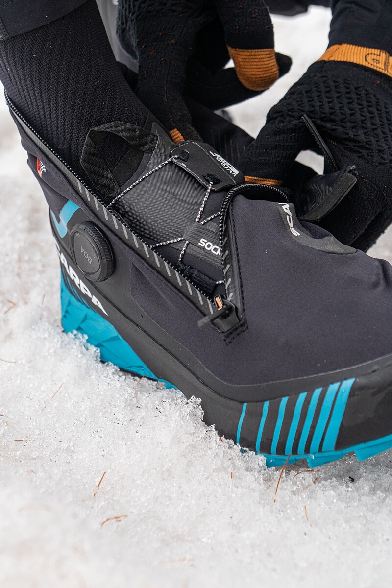 Scarpa Ribelle Run Kalibra G Black Azure Pantofi Alergare Montana Femei - imagine 11