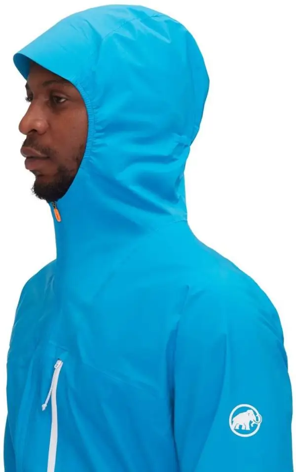 Mammut Aenergy TR HS Hooded Glacier Blue Geaca Trail Running Barbati - imagine 5
