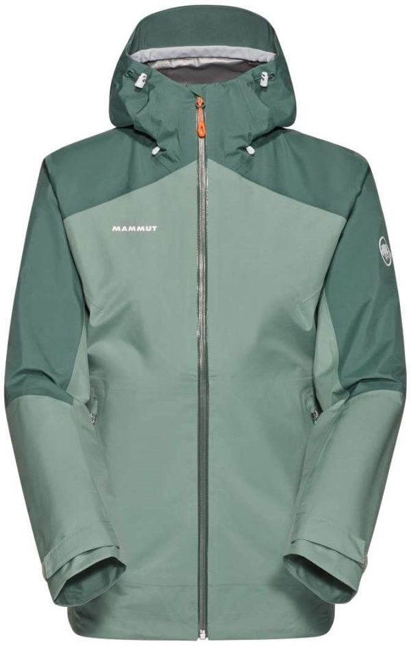 Mammut Convey Tour HS Hooded Jade Dark Jade Geaca Drumetie Femei