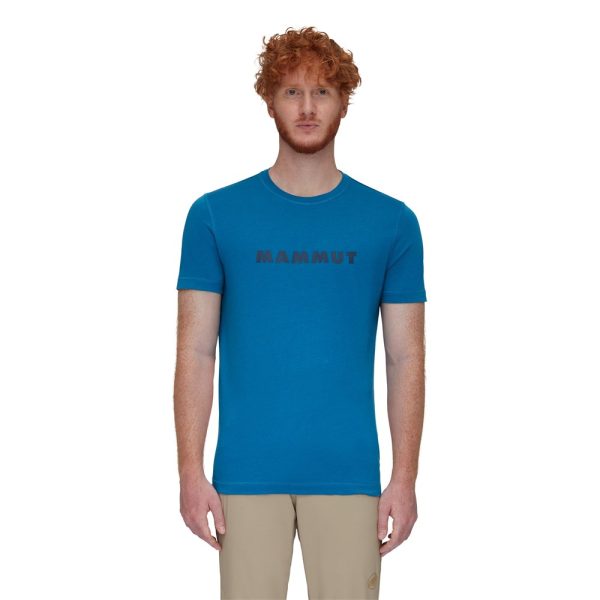 Mammut Core Logo Deep Ice Tricou Multisport Barbati - imagine 2