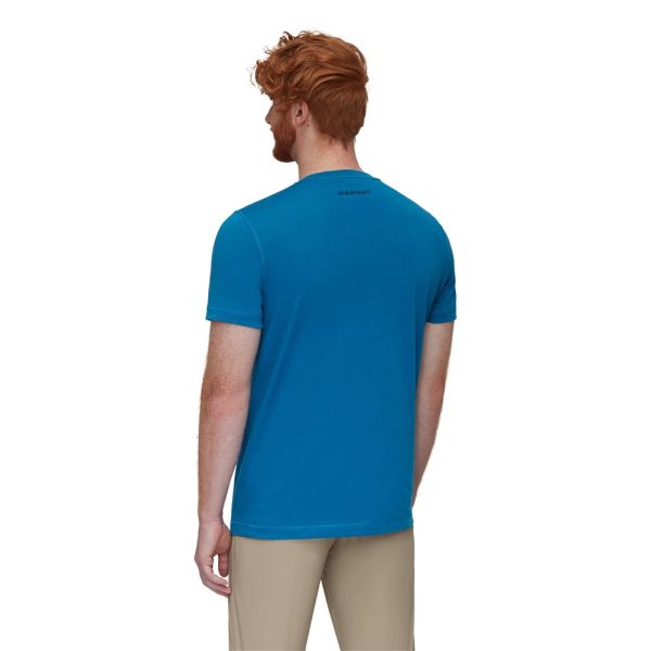 Mammut Core Logo Deep Ice Tricou Multisport Barbati - imagine 4