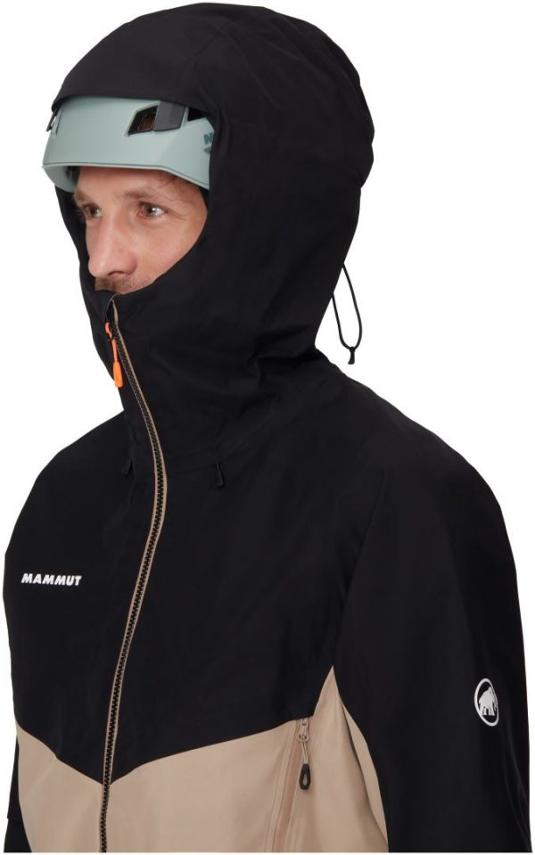 Mammut Crater IV HS Hooded Savannah Black Geaca Alpinism Barbati - imagine 4