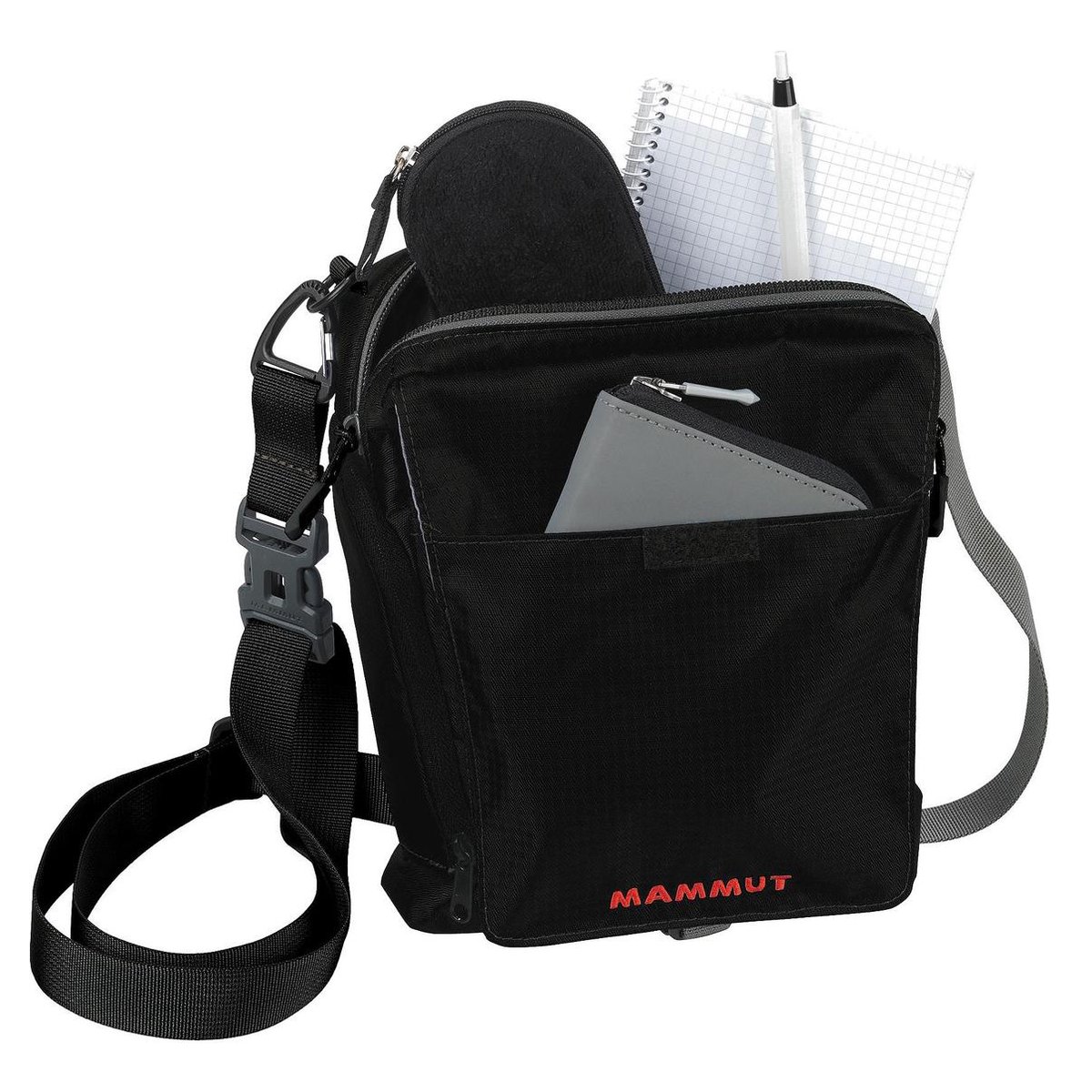 Mammut Tasch Pouch 3 Black Borseta Umar - imagine 8