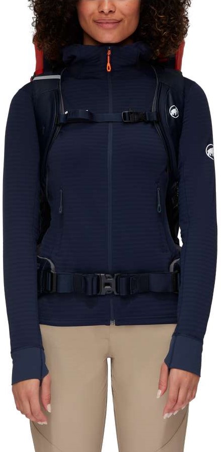 Mammut Trion Spine Hot Red Marine Rucsac Hiking Unisex 50L - imagine 4