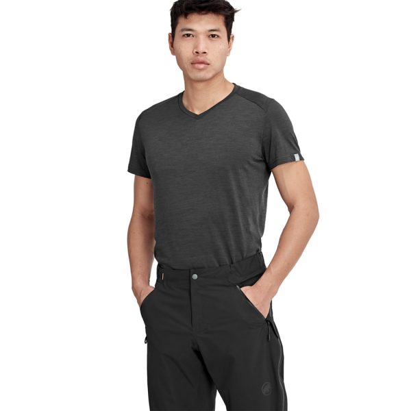 Mammut Albula Black Suprapantaloni Drumetie Barbati - imagine 3