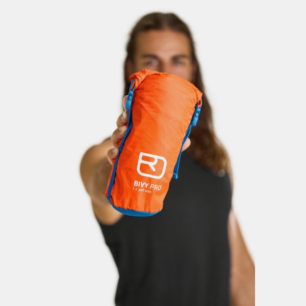 Ortovox Bivy Pro Shocking Orange Sac Bivuac Unisex - imagine 3