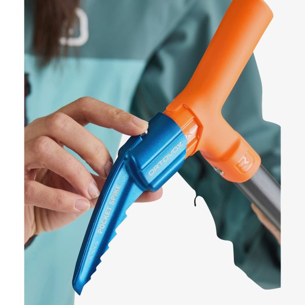 Ortovox Pro Alu III  Safety Blue + Pocket Spike  Set Lopata Avalansa - imagine 5