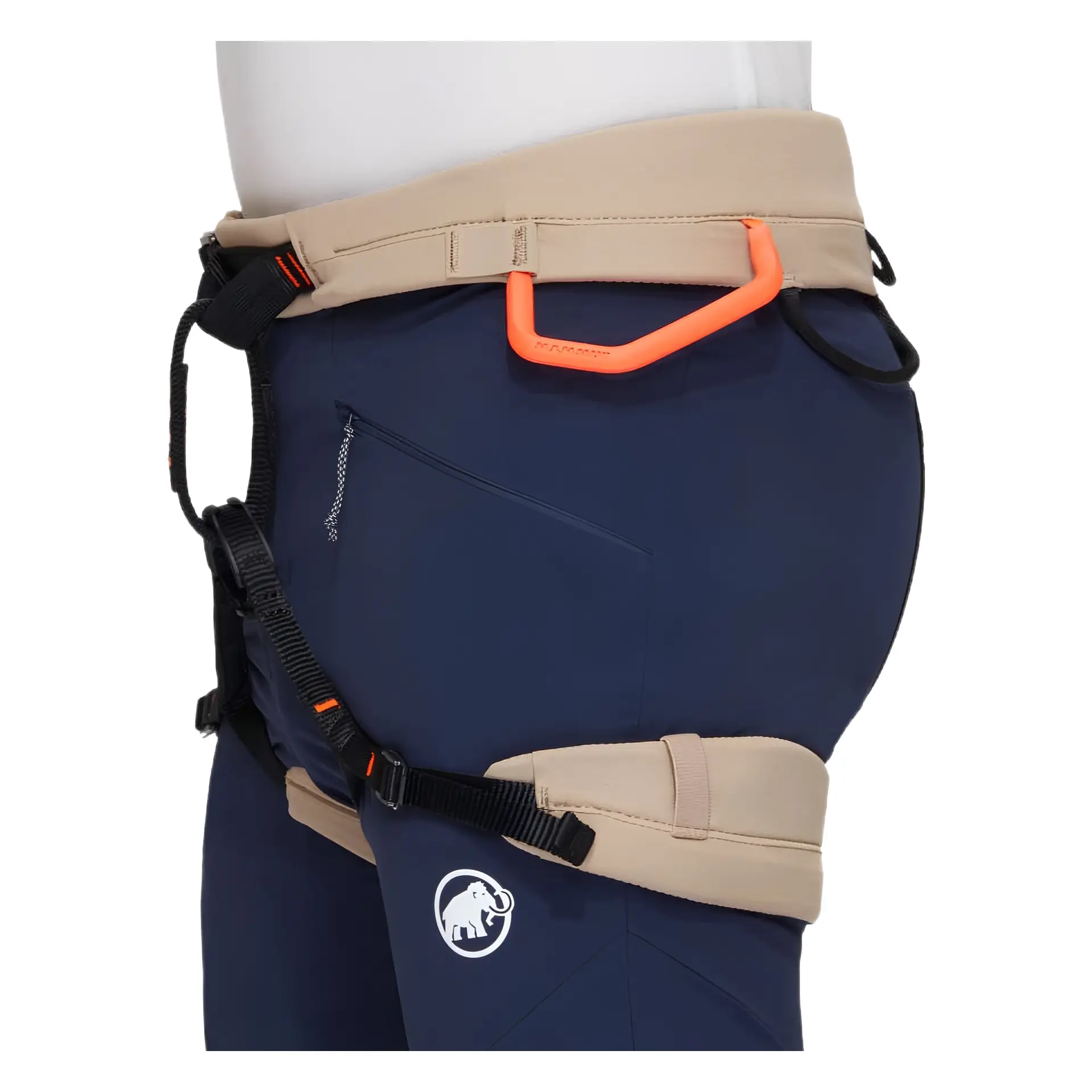 Mammut Aenergy Light Softshell Marine Pantaloni Alpinism Barbati - imagine 5