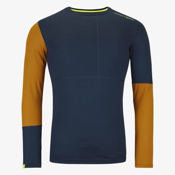 Ortovox 185 Rock'N'Wool Deep Ocean Bluza de Corp Ski Barbati