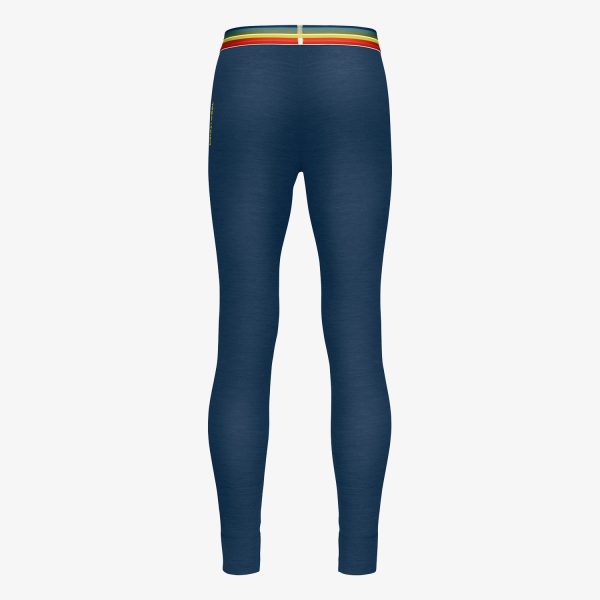 Ortovox 185 Rock'N'Wool Deep Ocean Pantaloni de Corp Ski Barbati - imagine 2