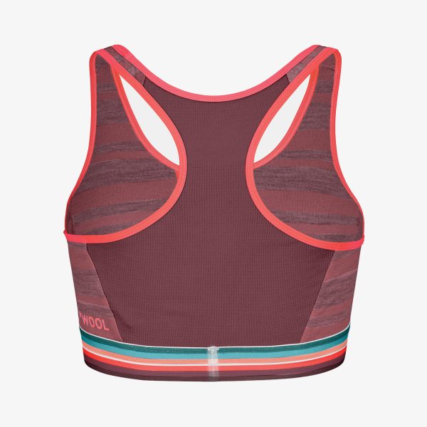 Ortovox 185 Rock'N'Wool Mountain Rose Bustiera Sport Femei - imagine 2