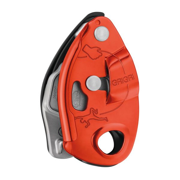 Petzl Grigri Red Orange Coborator Alpinism