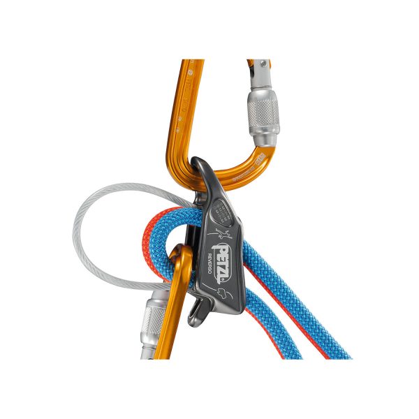 Petzl Reverso Red Coborator Alpinism - imagine 2