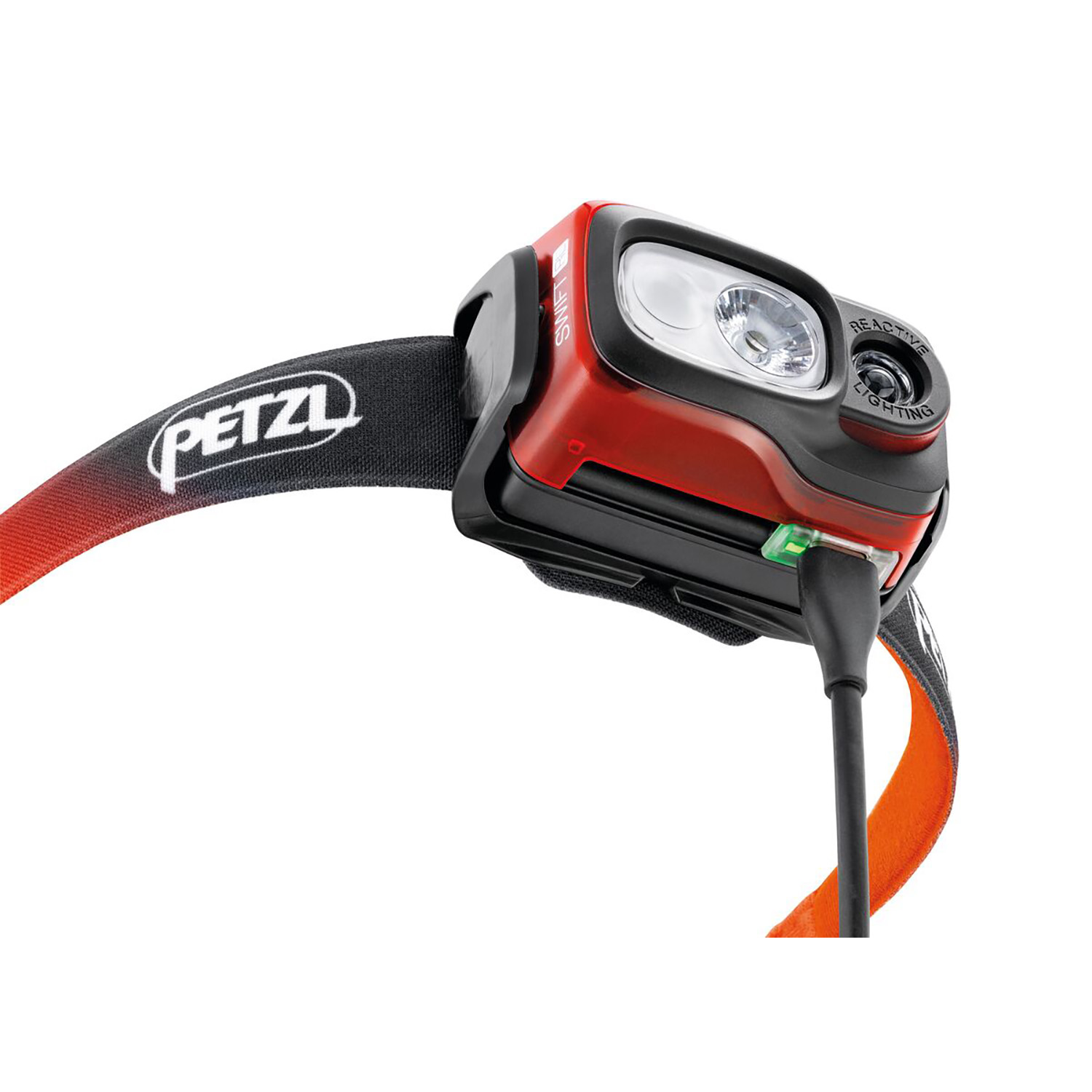 Petzl Swift RL Orange Lanterna Frontala - imagine 4