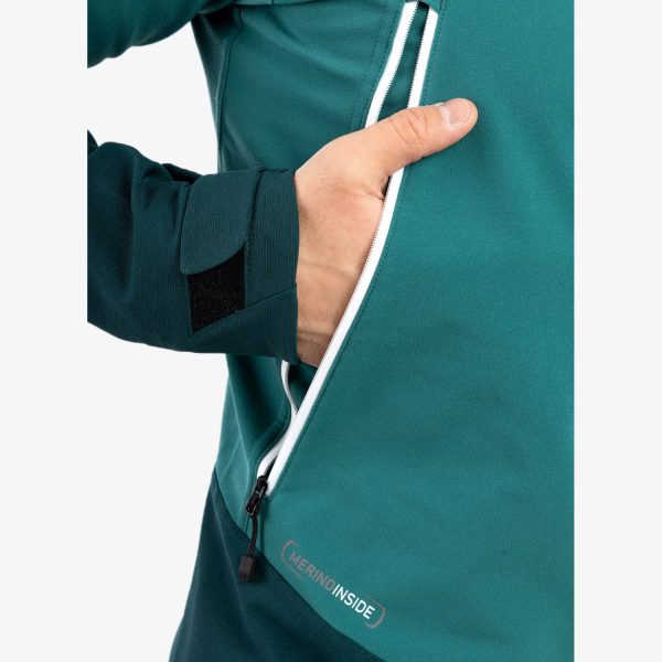 Ortovox Westalpen Softshell Pacific Green Geaca Drumetie Barbati - imagine 4