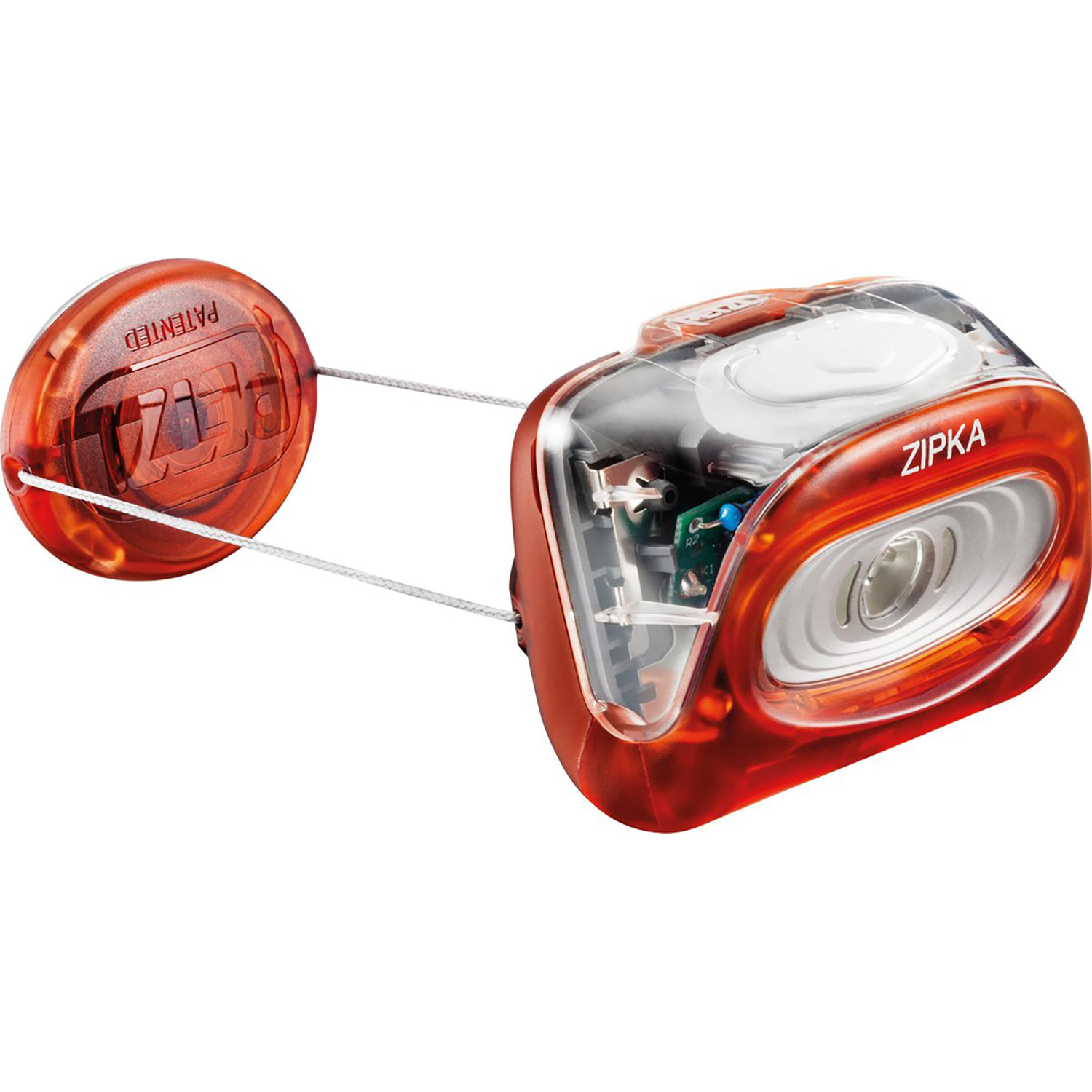 Petzl Zipka Red Lanterna Frontala