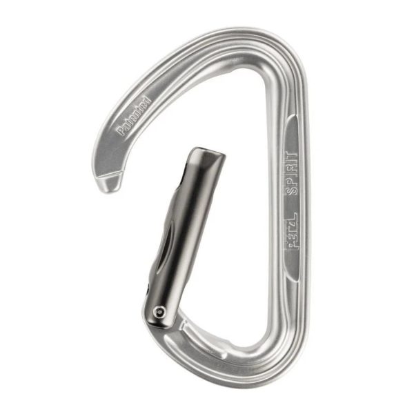 Petzl Spirit Straight Silver Carabiniera Clapeta Dreapta - imagine 2