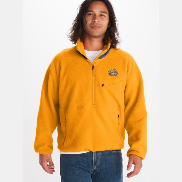 Marmot 94 E.C.O. Recycled Fleece Bluza Midlayer Drumetie Barbati - imagine 8