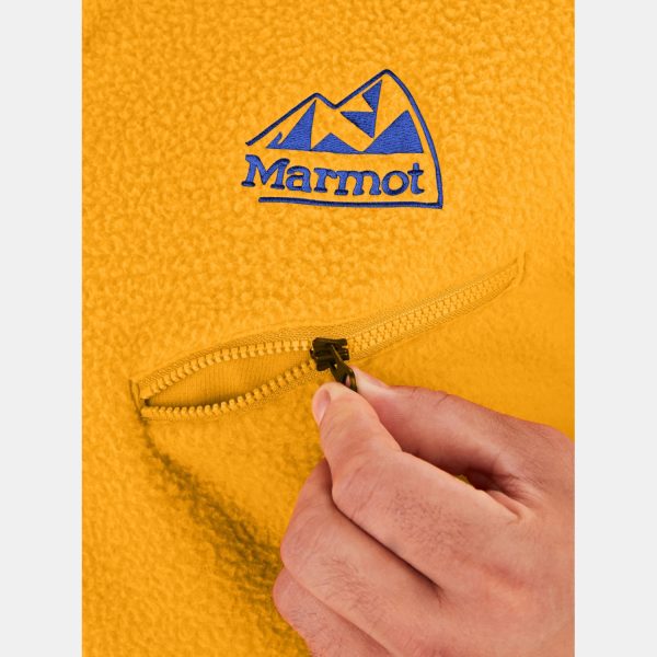 Marmot 94 E.C.O. Recycled Fleece Bluza Midlayer Drumetie Barbati - imagine 5